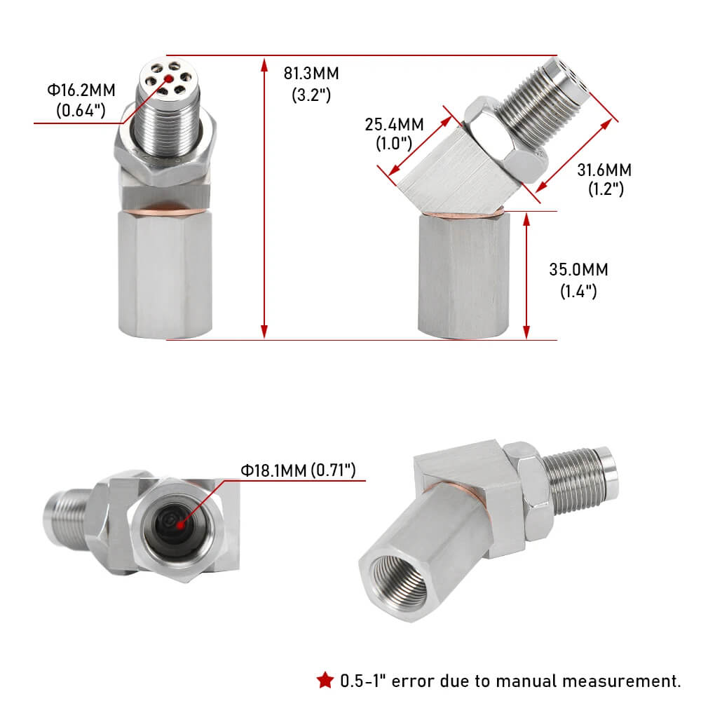 Mini Catalizador Catalytic Converters Universal (45 Degree) - Mini Catalizador