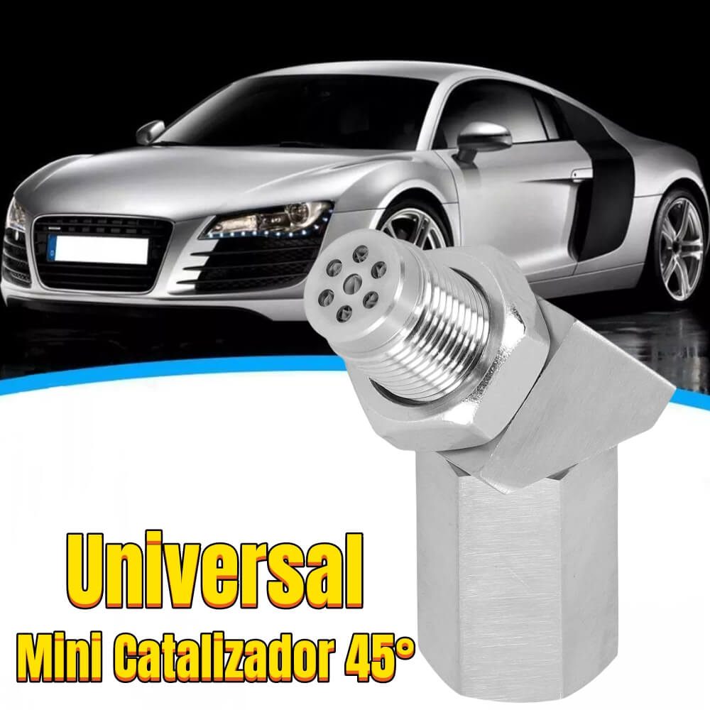 Mini Catalizador Catalytic Converters Universal (45 Degree) - Mini Catalizador